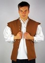 Gilet long Brice en coton 