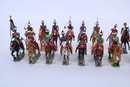 Lot de 30 figurines Lucotte, mamelouks, dont certaines très anciennes