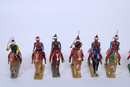 Lot de 30 figurines Lucotte, mamelouks, dont certaines très anciennes