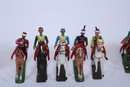 Lot de 30 figurines Lucotte, mamelouks, dont certaines très anciennes