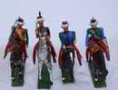 Lot de 30 figurines Lucotte, mamelouks, dont certaines très anciennes