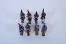 Lot de 8 cavaliers Lucotte du 3 ème hussard.