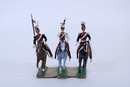 lots de 3 lanciers polonais dont 1 trompette et 1 officier, Lucotte