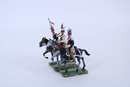 lots de 3 lanciers polonais dont 1 trompette et 1 officier, Lucotte