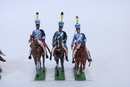 Lot de 5 hussards, 1er Régiment