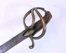 Sabre d'officier de cavalerie légère à la chasseur, Empire/ restauration