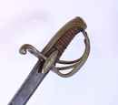 Sabre d'officier de cavalerie légère à la chasseur, Empire/ restauration