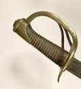 Sabre troupe modèle 1822 de cavalerie légère, sans fourreau.