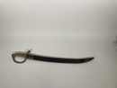 Sabre briquet, poignée marquée VERSAILLES, avec fourreau ancien à chape à pont.