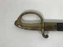 Sabre briquet, poignée marquée VERSAILLES, avec fourreau ancien à chape à pont.