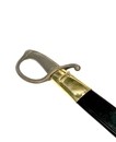 Sabre briquet modèle Empire, avec fourreau neuf. Marquage au dos de la lame M J