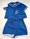 Lot de 2 tenues de marin pour enfant de 2 à 3 ans.