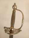 Épée des gardes du corps de la maison militaire du roi pour le service à pied. Ancien régime ou Restauration. 