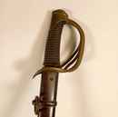 Sabre troupe de cavalerie légère modele 1822 droit. Dos de la lame en gouttière dans le dernier quart