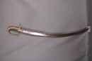 Sabre de hussard, modèle 1777, version révolutionnaire, avec fourreau refait.