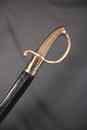 Sabre briquet, période Empire, fabriqué entre 1808 et 1811, avec fourreau neuf, à chape à bouton. Marqué versailles