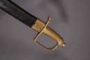 Sabre briquet revolutionnaire 1789-1792, avec fourreau d'origine, complet