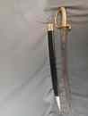 Sabre briquet, période Empire, avec fourreau neuf.