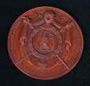 Copie du grand Sceau impérial des titres, 1er Empire. Résine rouge