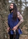 Chemise Gustave sans manche avec empiècement