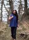 Chemise Gustave sans manche avec empiècement