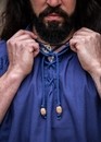 Chemise Gustave sans manche avec empiècement