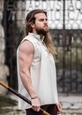 Chemise Gustave sans manche avec empiècement