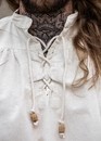 Chemise Gustave sans manche avec empiècement