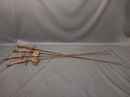 Lot de 4 fleurets + 2 gardes