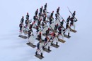 Lot de 31 chasseurs à pied de la Garde Impériale, dont sapeurs, musique, porte drapeau....ANCIEN PRIX 240 €