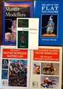 Lot de 5 livres EN ANGLAIS sur les figurines