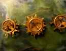 Ordre de Saint Lazare. Insignes de boutonnières. 20 et 25 mm