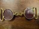 Ordre de St Lazare - Boucles pour ceinture. Vendu par ensemble: 2 plateaux + S de jonction