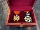 Coffret Légion d'Honneur et débris de la Grande Armée