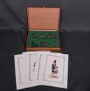 Coffret de 6 figurines MHSP accompagnées de dessins d'Eugène Leliepvre.