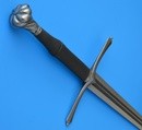 Épée Bâtarde -XVème, XVIème- Pommeau torsadé, quillons à boules 