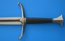 Épée Bâtarde -XVème- Pommeau en écusson, quillons crochus 