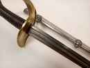 Sabre de dragon troupe modele 1854, fabriqué en 1864. Bonne pièce d'origine avec fourreau plus récent