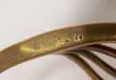 Sabre de dragon troupe modele 1854, fabriqué en 1864. Bonne pièce d'origine avec fourreau plus récent