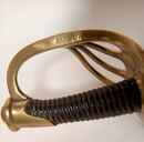 Sabre de dragon troupe modele 1854, fabriqué en 1864. Bonne pièce d'origine avec fourreau plus récent