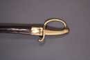 Sabre briquet, avec fourreau. Daté avril 1816
