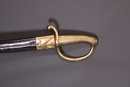 Sabre briquet, avec fourreau. Daté avril 1816