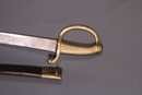 Sabre briquet, avec fourreau. Daté avril 1816
