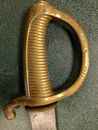 Briquet d'infanterie modèle Empire, manufacture de Versailles. Daté 1818. Restauration