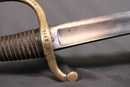 Sabre de canonnier monté troupe - Modèle 1829- Avec fourreau. 