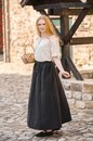 Jupe Emilie en coton épais