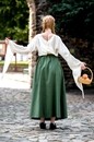 Jupe Emilie en coton épais