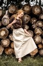 Jupe Emilie en coton épais