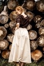Jupe Emilie en coton épais