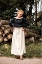 Jupe Emilie en coton épais